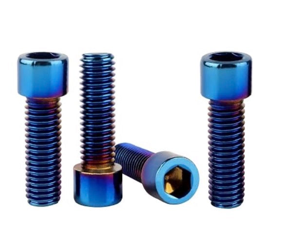 Titanium Stem Bolts for Crew Dart E-bikes and Others