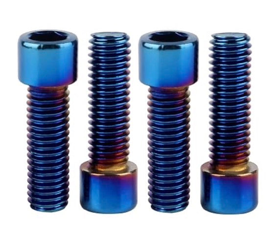 Titanium Stem Bolts for Crew Dart E-bikes and Others